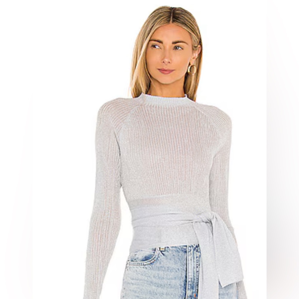 Lovers & Friends Amery Sweater - Ice blue - Size XL